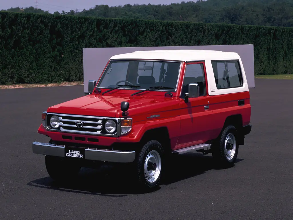 Toyota Land Cruiser (HZJ71, HZJ71V, HZJ74, HZJ74K, HZJ74V) 8 поколение, 2-й рестайлинг, джип/suv 3 дв. (08.1999 - 07.2004)